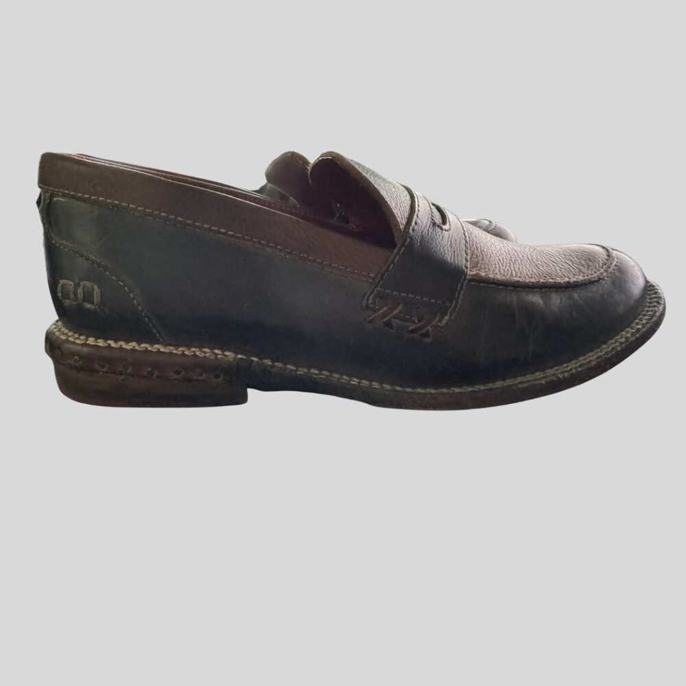 Bed Stu Reina Penny Loafers 8.5 – Leather & Suede, Goodyear Welt - Picture 5 of 8